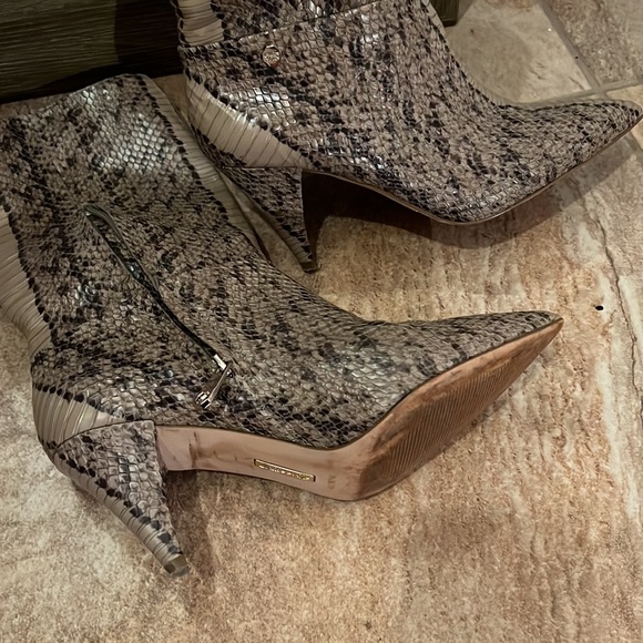 Snakeskin Booties - Picture 3 of 6